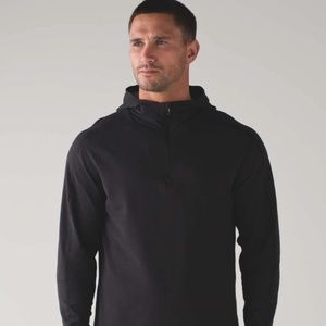 Lululemon Surge Warm Hoodie - Black - Half Zip - Medium